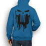 MARVEL / DC INSPIRED FAN ART PUNISHER BLACK DESIGN HOODIE
