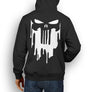MARVEL / DC INSPIRED FAN ART PUNISHER BLACK DESIGN HOODIE