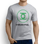 MARVEL / DC INSPIRED FAN ART LOGO GREEN LANTERN DESIGN T-SHIRT