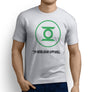 MARVEL / DC INSPIRED FAN ART LOGO GREEN LANTERN DESIGN T-SHIRT