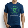 MARVEL / DC INSPIRED FAN ART LOGO GREEN LANTERN DESIGN T-SHIRT