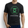 MARVEL / DC INSPIRED FAN ART LOGO GREEN LANTERN DESIGN T-SHIRT
