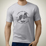 cat-telehandler-th63-construction-premium-construction-art-men’s-t-shirt