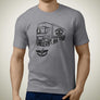 logisticks-truck-premium-truck-art-men’s-t-shirt