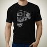 logisticks-truck-premium-truck-art-men’s-t-shirt