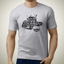mack-titan-tractor-truck-premium-truck-art-men’s-t-shirt