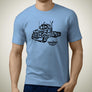 mack-titan-tractor-truck-premium-truck-art-men’s-t-shirt