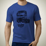 mercedes-benz-actros-2660-ls-premium-truck-art-men’s-t-shirt