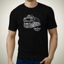 mercedes-benz-antos-fuel-tanker-premium-truck-art-men’s-t-shirt