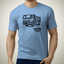 mercedes-dump-truck-premium-truck-art-men’s-t-shirt