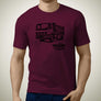 mercedes-dump-truck-premium-truck-art-men’s-t-shirt