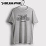 Husqvarne Svartpile Concept 2017 Premium Motorcycle Art Men’s T-Shirt