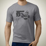 living-bmw-R1200gs-advenutre-2012-premium-motorcycle-art-men-s-t-shirt