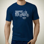living-bmw-Rninet-2017-premium-motorcycle-art-men-s-t-shirt