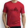 Indian Chief Vintage Premium Motorcycle Art Men’s T-Shirt