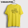 Indian Scout Bobber Premium Motorcycle Art Men’s T-Shirt