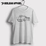 Isuzu KB Double cab 4x4 Inspired Car Art Men’s T-Shirt