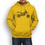 JL Illustration for a Aprilia SXV450 Motorbike fan Hoodie
