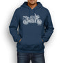 JL Illustration for a Aprilia Tuono 1000R Factory Motorbike fan Hoodie