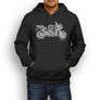 JL Illustration for a Aprilia Tuono 1000R Factory Motorbike fan Hoodie