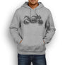 JL Illustration for a Aprilia Tuono V4 1100RR Motorbike fan Hoodie