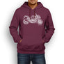 JL Illustration for a Aprilia Tuono V4 1100RR Motorbike fan Hoodie