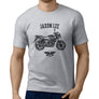 Jaxon Lee Illustration For A Pulsar 150 Bajaj Motorbike Fan T-shirt
