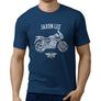 Jaxon Lee Illustration For A Pulsar 220 Bajaj Motorbike Fan T-shirt