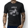 Jaxon Lee Illustration For A Beta Dual Sport RS Motorbike Fan T-shirt