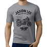 JL Ride Illustration For A Bajaj Pulsar 220 Motorbike Fan T-shirt