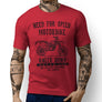 JL Speed Illustration For A Beta Dual Sport RS Motorbike Fan T-shirt
