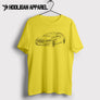 Jaguar XE R Sport Sedan 2017 Inspired Car Art Men’s T-Shirt