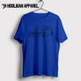 Jaguar XE R Sport Sedan 2017 Inspired Car Art Men’s T-Shirt