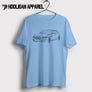 Jaguar XE R Sport Sedan 2017 Inspired Car Art Men’s T-Shirt