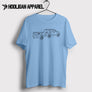 Jeep Renegade With Trailer 2017 Inspired Car Art Men’s T-Shirt