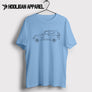 Jeep Wrangler Sport SUV 2011 Inspired Car Art Men’s T-Shirt