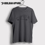 Jeep Wrangler Sport SUV 2011 Inspired Car Art Men’s T-Shirt