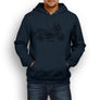 KTM 1290 Super Adventure 2015 Premium Motorcycle Art Men’s Hoodie