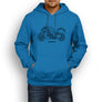 Kawasaki Z1000 2013 Premium Motorcycle Art Men’s Hoodie