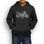 Kawasaki Z900 2017 Premium Motorcycle Art Men’s Hoodie