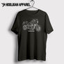 Kawasaki Z900RS CAFE 2018 Premium Motorcycle Art Men’s T-Shirt
