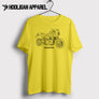 Kawasaki Z900RS CAFE 2018 Premium Motorcycle Art Men’s T-Shirt