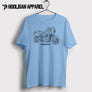 Kawasaki Z900RS CAFE 2018 Premium Motorcycle Art Men’s T-Shirt