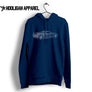 Koenigsegg CCR front 2004 Inspired Car Art Men’s Hoodie