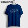 Lamborghini Gallardo 2007 Inspired Car Art Men’s T-Shirt