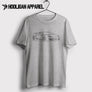 Lamborghini Huracan Torofeo 2016 Inspired Car Art Men’s T-Shirt