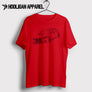 Lexus LS500 F Sport 2018 Inspired Car Art Men’s T-Shirt