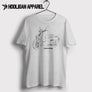 MBK Booster X 2007 Inspired Moped Art Men’s T-Shirt