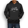 MV Agusta Brutale 800 2014 Premium Motorcycle Art Men’s Hoodie