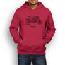 MV Agusta Brutale 800 2016 Premium Motorcycle Art Men’s Hoodie